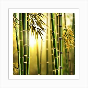 Bamboo Forest 18 Art Print