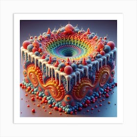 Fractal Art 7 Art Print