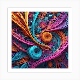 Abstract Art 21 Art Print