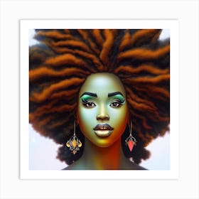 From Melanin, With Love and Warmth Art Print