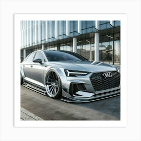 Audi S8 Art Print