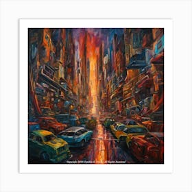 Cityscape Art Print