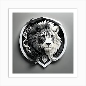 Lion Art Art Print