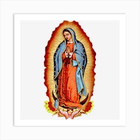 Our Lady Of Guadalupe, La Virgen De Guadalupe Art Print