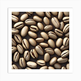 Coffee Beans 420 Art Print