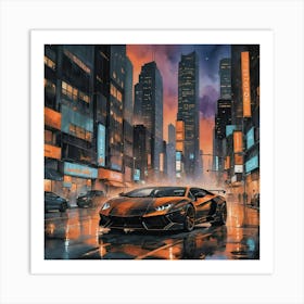 Car Art 238 Art Print