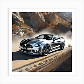 Ford Mustang Gt 3 Art Print