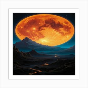 Full Moon 1 Art Print