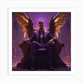 Throne Art Print