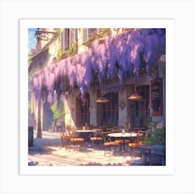 Wisteria 3 Art Print