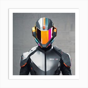 Futuristic Space Suit 3 Art Print