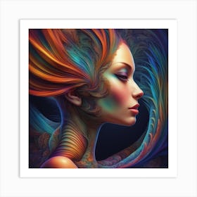 Psychedelic Art Art Print