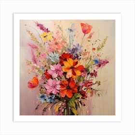 Flowers In A Vase 8 Art Print