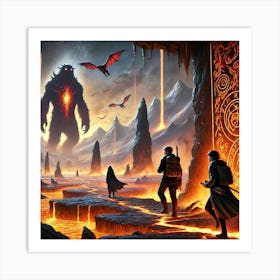 Episode 3 Journey To Ember Fields Title Art Print