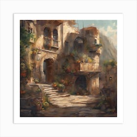 Fantasy Painting 25 Art Print