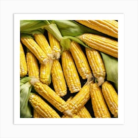 Corn On The Cob 3 Art Print