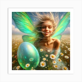 Easter Fairy Art Print