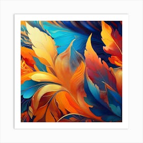 Abstract Painting 27 Art Print