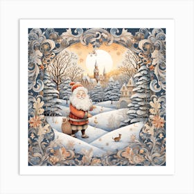 Santa Claus 18 Art Print