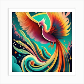 Phoenix Wall Art Art Print