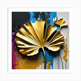 Ginkgo Leaf 1 Art Print