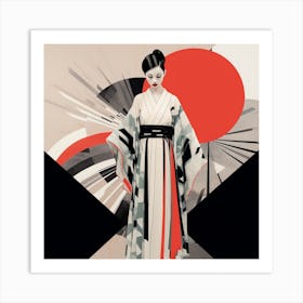 Geisha Art Print