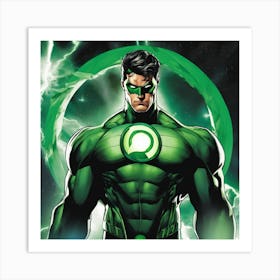 Green Lantern 3 Art Print