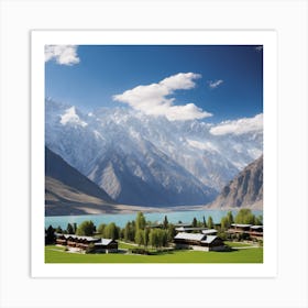 Shangrilao Gilgat Baltistan Art Print