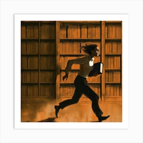 Chasing Knowledge Art Print