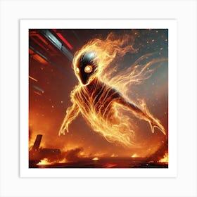 Converted Wraith Image Art Print