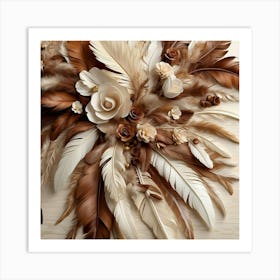 Boho Whispers of Elegance 86 Art Print