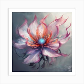 Lotus Flower Art Print