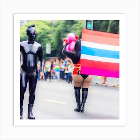 Thailand Pride Parade Art Print