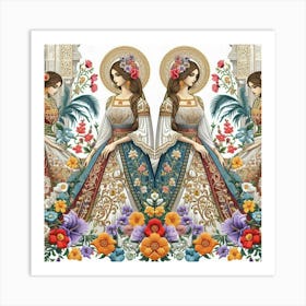 Christian Women Art Print