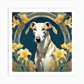 Greyhound  Art Print