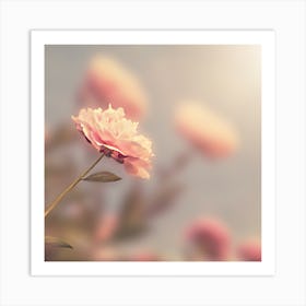 Pink Peony Art Print