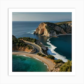 Aegean Coast Art Print