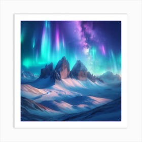 Aurora Borealis 4 Art Print