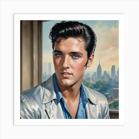 Elvis Presley 1 Art Print