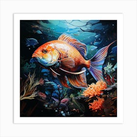 Fish In The Sea Art Print