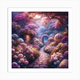 Fairy Garden Art Print