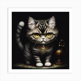 Kitty Cat Art Print