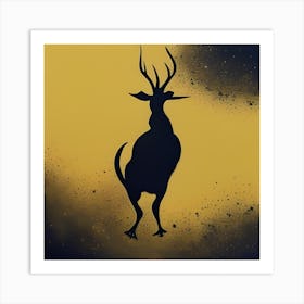 Abstract Wildlife Art Print