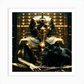 Egyptian Cat Art Print