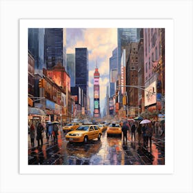 Times Square 1 Art Print