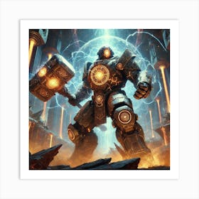 Core Titan Art Print