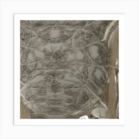 Ceiling Of A Church Art Print