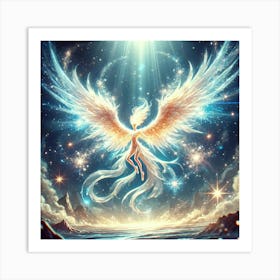 Celestial Seraph Art Print