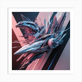 Spaceship 1 Art Print