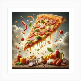 Pizza17 Art Print